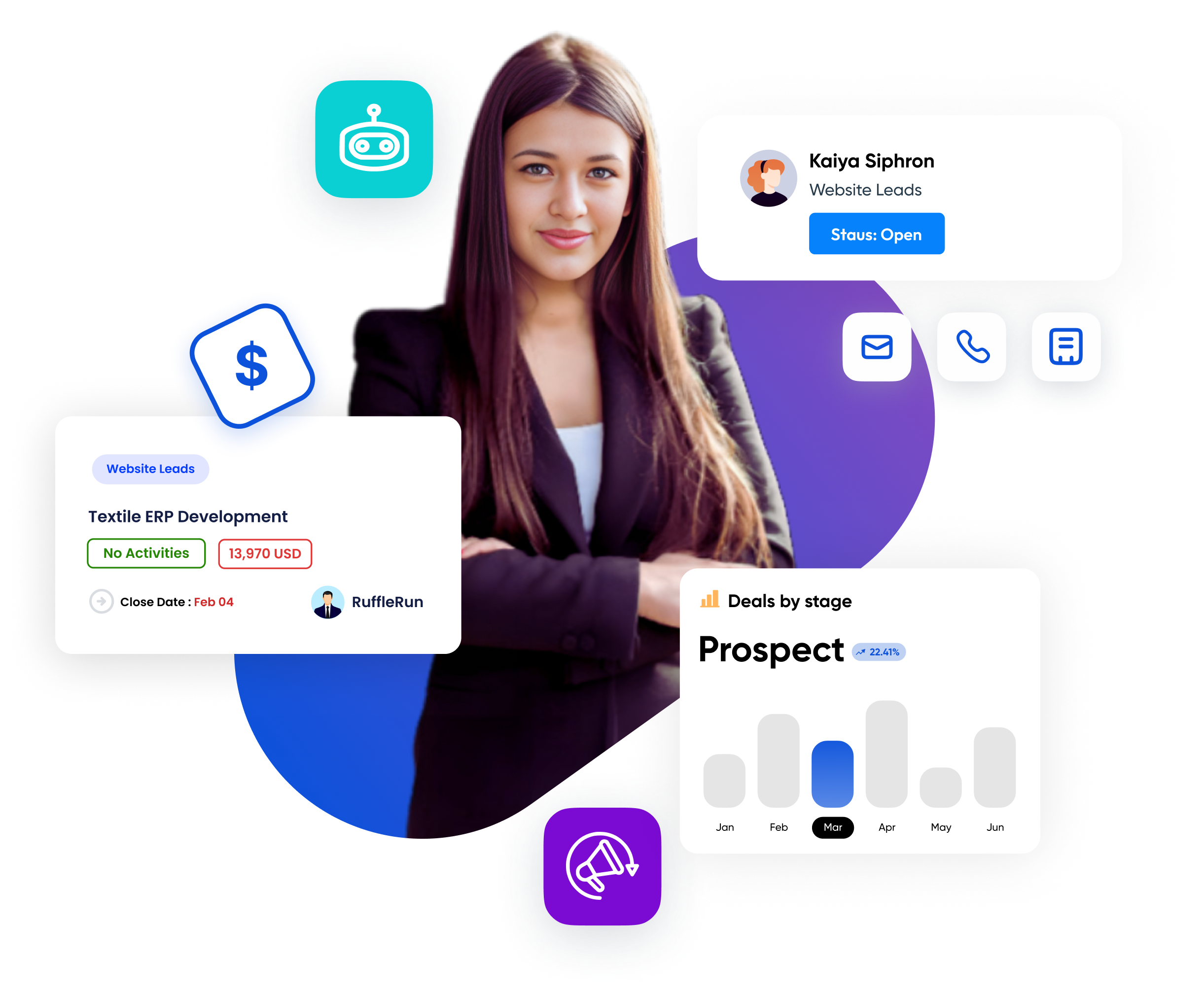 Horizo AI Dashboard Mockup